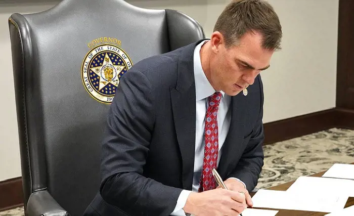 Kevin Stitt is serving as the 28th governor of Oklahoma.