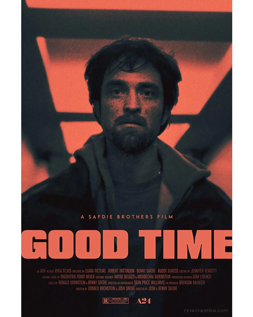 Poster of the 2017 banker movie Good Time 
