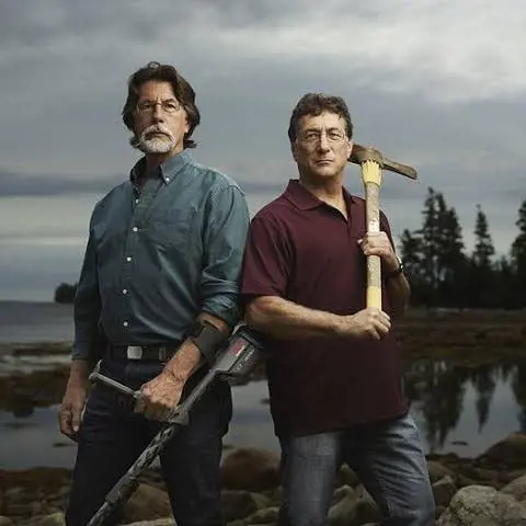 The Lagina brothers are running a TV show called The Curse of Oak Island presenting the treasure hunt