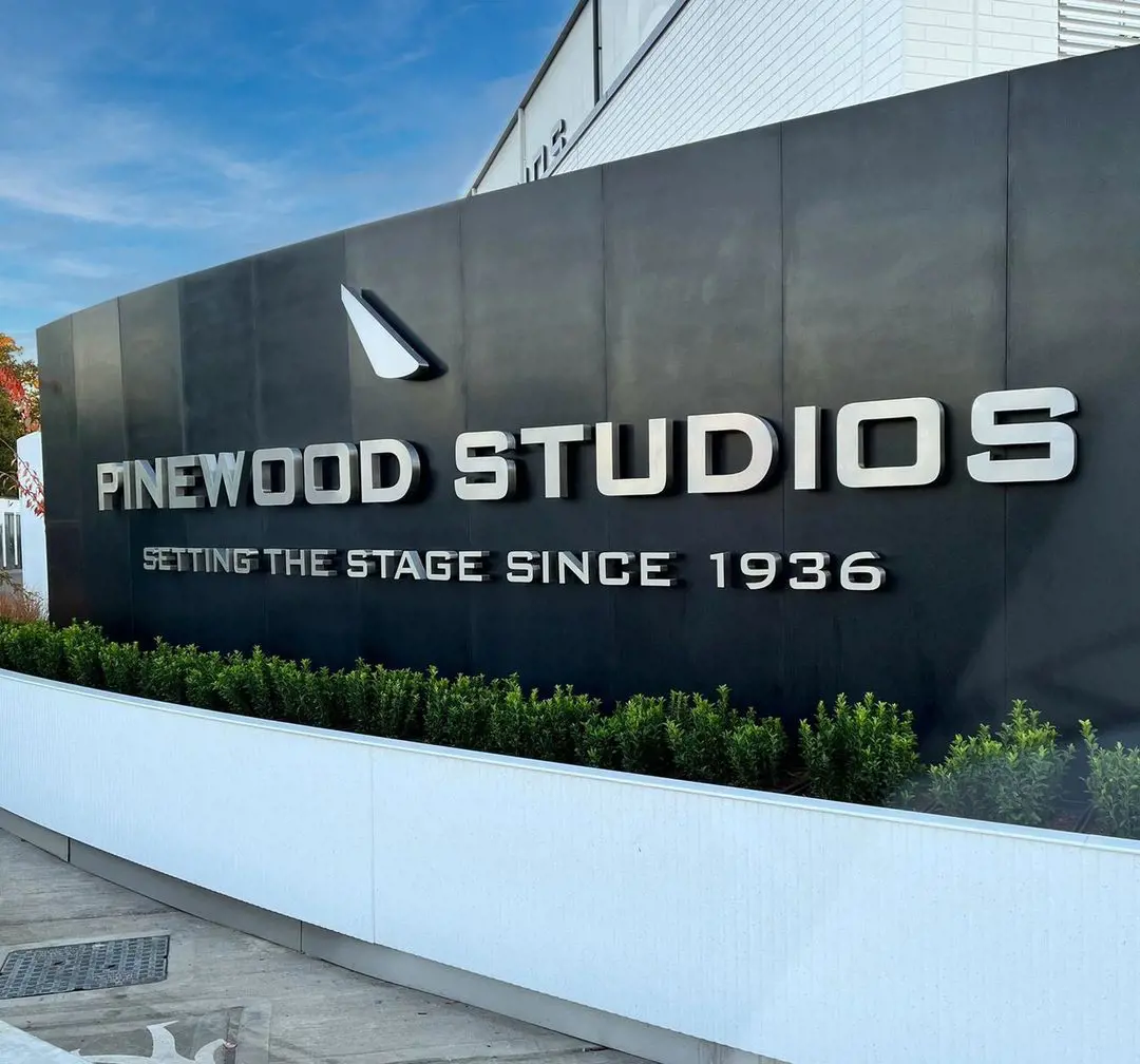 Pinewood studios located in London.